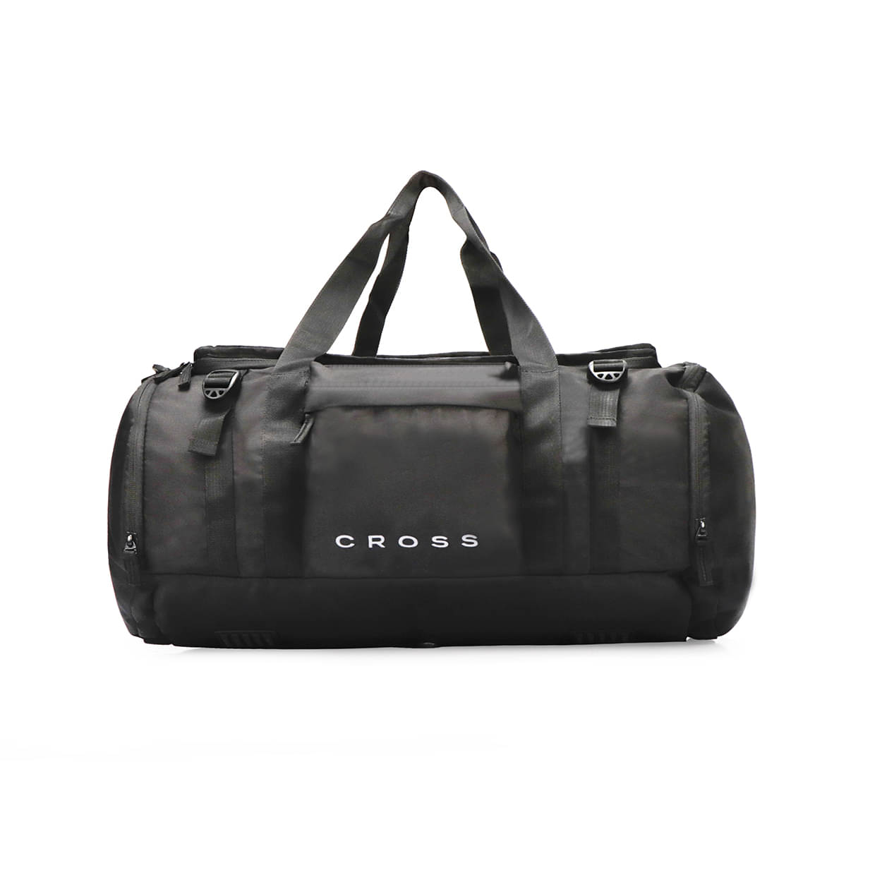     			Cross 40 Ltrs Black Nylon Duffle Cum Backpack