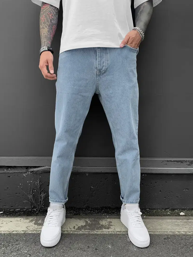     			Ds Fashion Faded Men's Jeans - Light Blue ( Pack of 1 )
