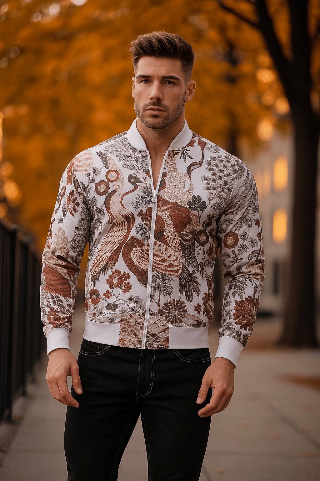 FLIRTY SOUL Polyester Men's Casual Jacket - Multicolor ( Pack of 1 ) FLIRTY SOUL Polyester Men's Casual Jacket - Multicolor ( Pack of 1 )