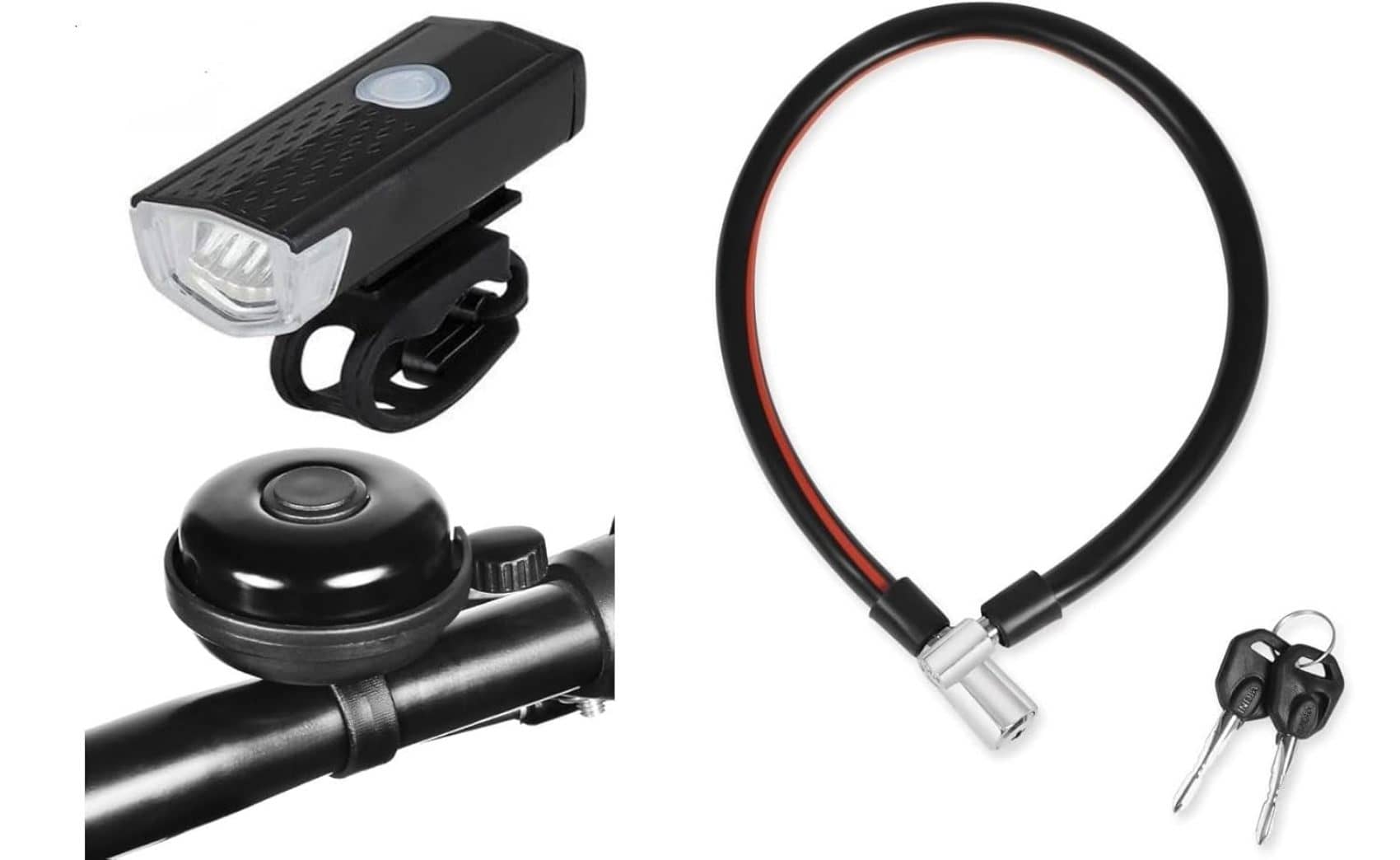 Gadget Deals Bicycle Lights/Reflectors ( Pack of 3 ) - Sports and Fitness Equipment | Buy online on ZillyBuy