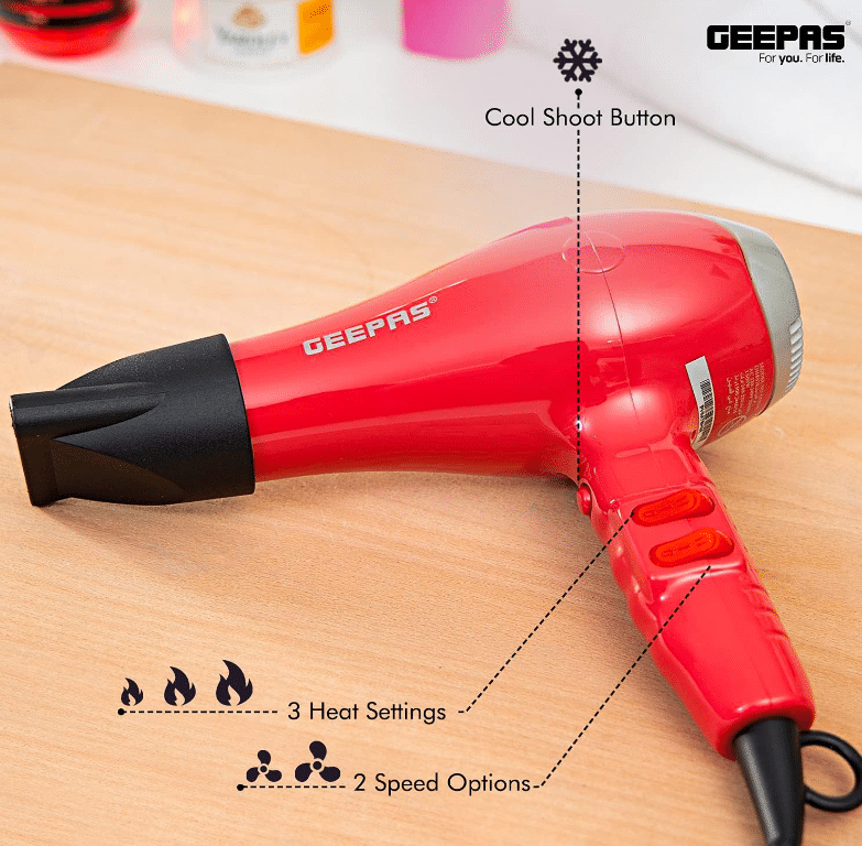     			Genric N 6130 Multicolor 1800W Hair Dryer