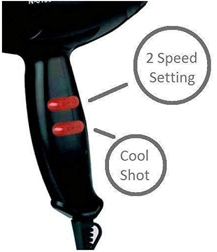     			Genric NS 6130 Multicolor 1800W Hair Dryer