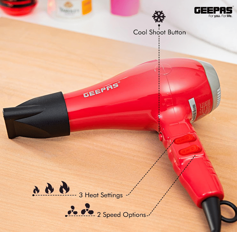     			Genric NS 6130 Multicolor 1800W Hair Dryer