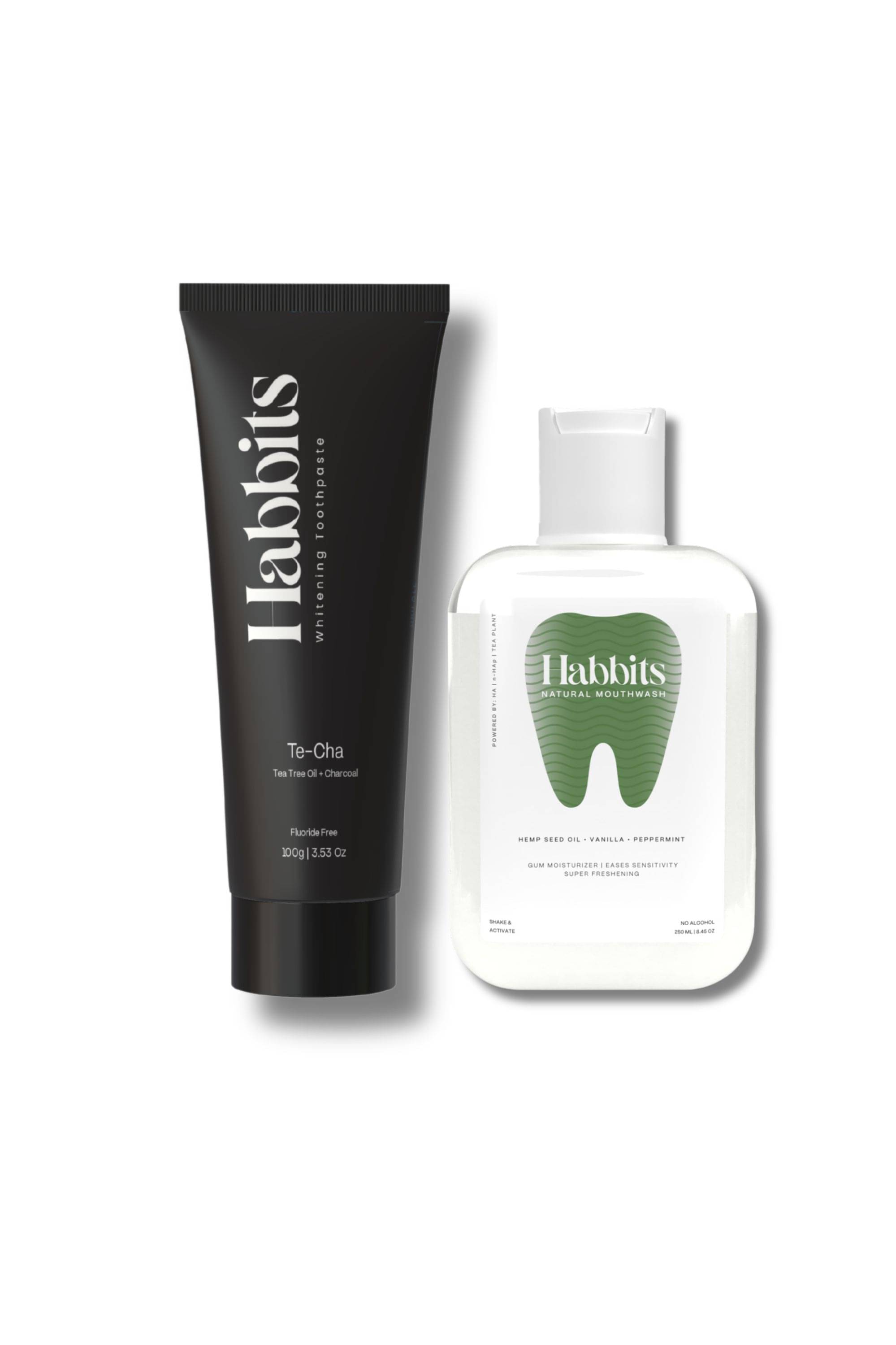     			Habbits Alcohol Free Standard Oral Kit Pack of 2