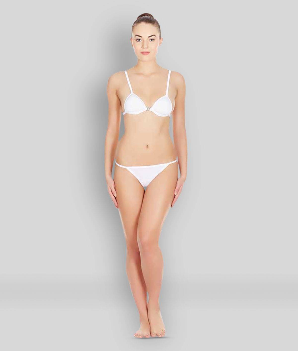 La Intimo Pack of 1 Polyester G-Strings For Women ( White ) La Intimo Pack of 1 Polyester G-Strings For Women ( White )