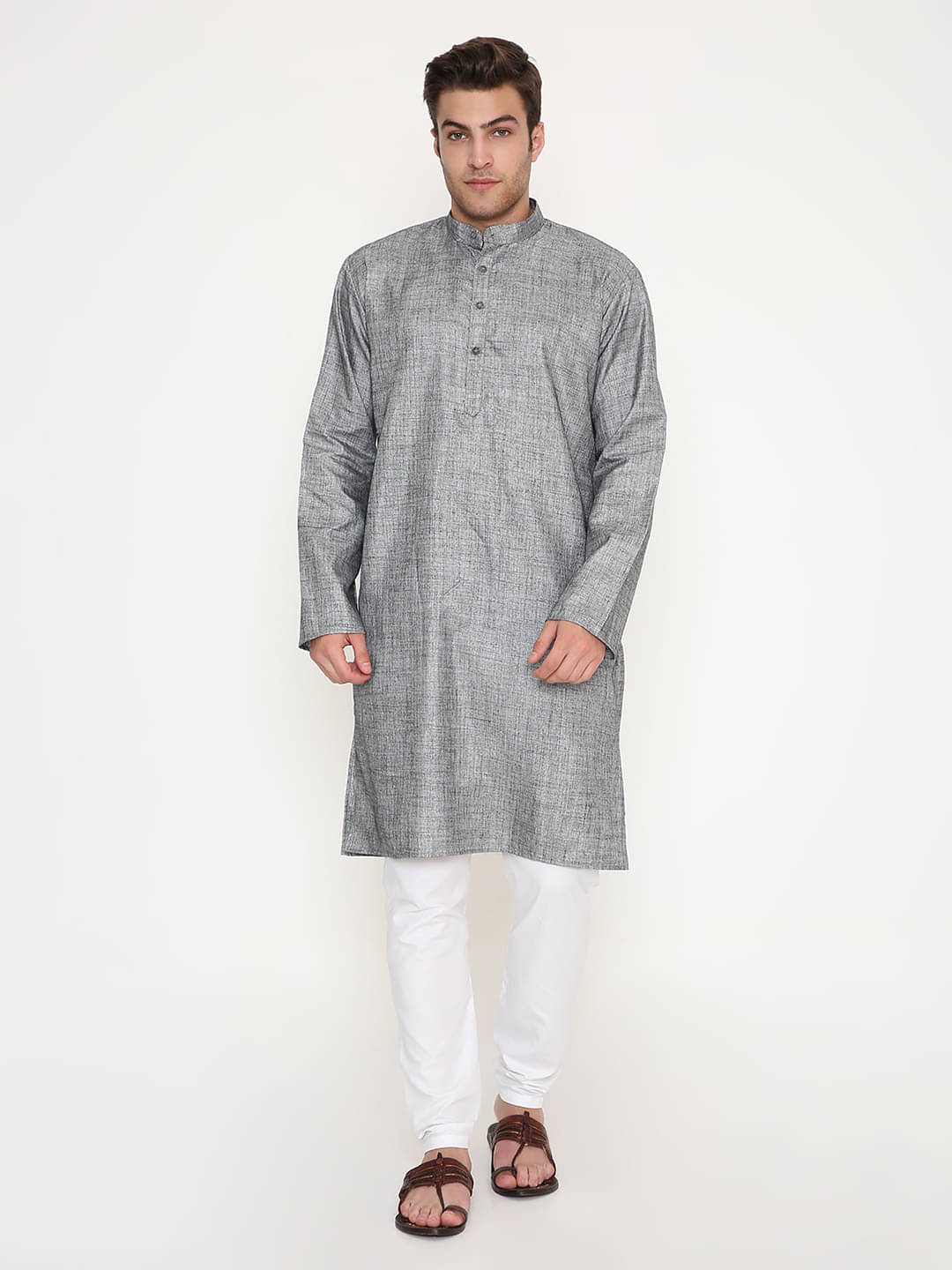 Maharaja Black Viscose Regular Fit Men's Kurta Pyjama Set ( Pack of 1 ) Maharaja Black Viscose Regular Fit Men's Kurta Pyjama Set ( Pack of 1 )