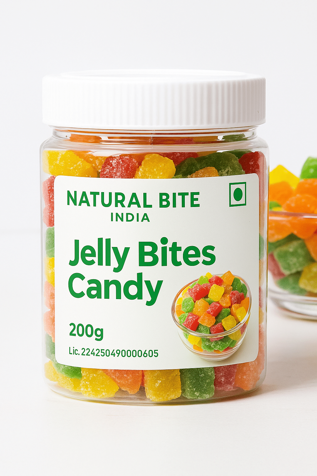 NATURAL BITE INDIA jelly bites candy Jellies 200 gm NATURAL BITE INDIA jelly bites candy Jellies 200 gm