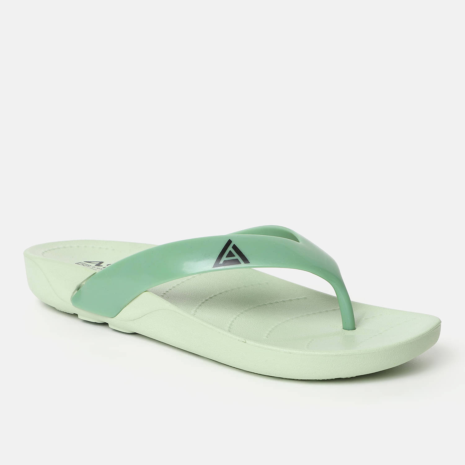     			OZZOH Sea Green Women's Slipper
