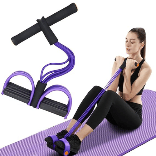     			Pull Reducer Training Bands Natural Rubber 4 Tubes Body