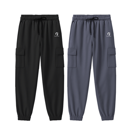     			RazcalJack Pack of 2 Boys Polyester Cargos ( Multicolor )