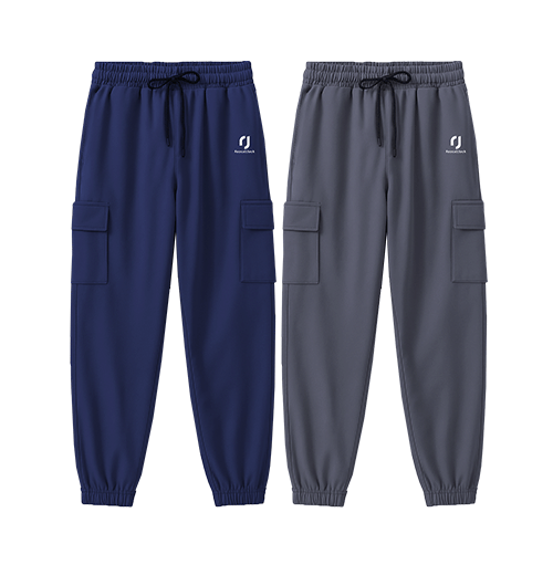     			RazcalJack Pack of 2 Boys Polyester Cargos ( Multicolor 4 )
