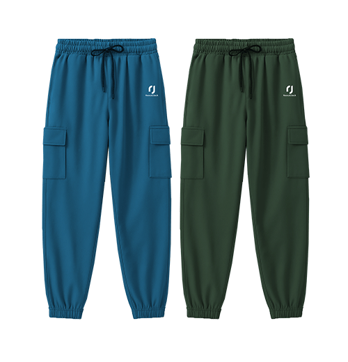     			RazcalJack Pack of 2 Boys Polyester Cargos ( Multicolor 5 )