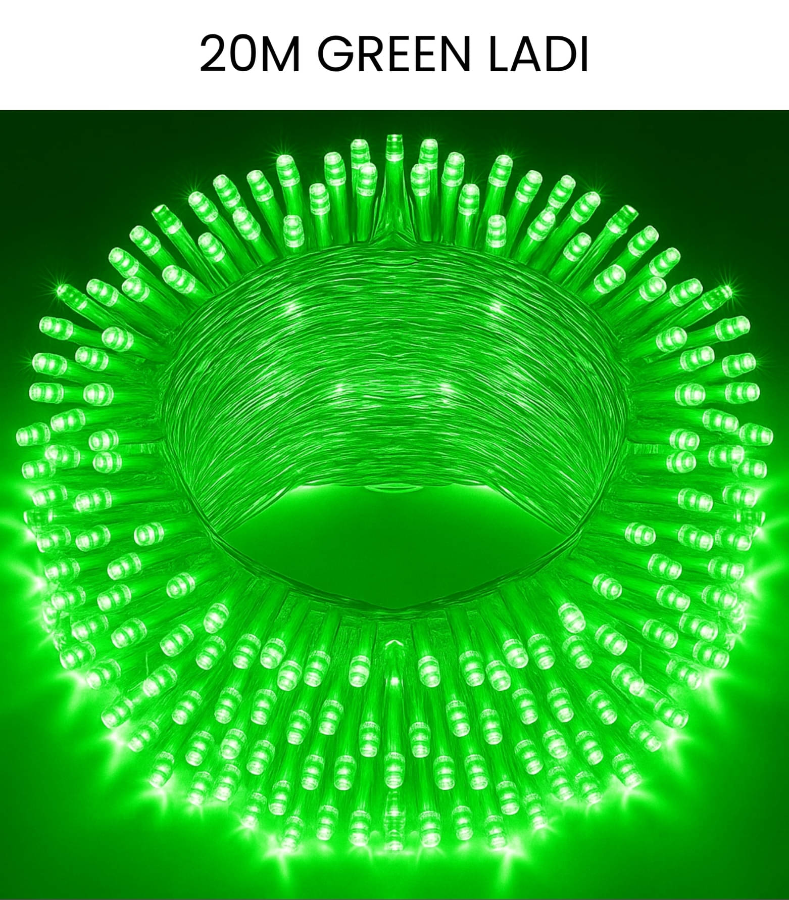     			SPARKWORLD Green 20M String Light ( Pack of 1 )