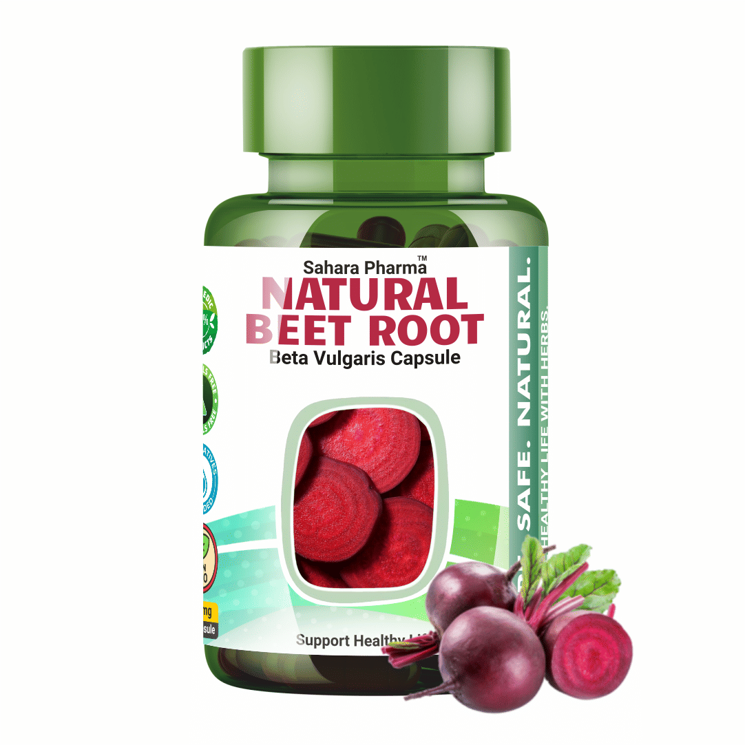     			Sahara Pharma Beet Root -  Beta Vulgaris 800mg Capsule 60 no.s Pack Of 1
