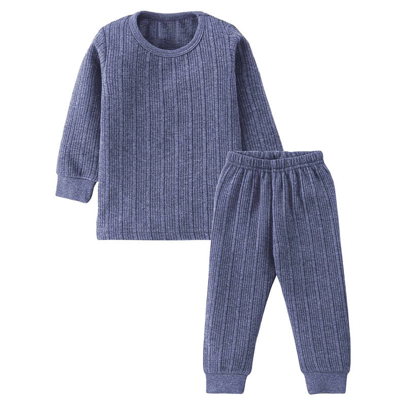     			Shakubhar Pack of 1 Baby Boys Woollen Thermal Sets ( Blue )