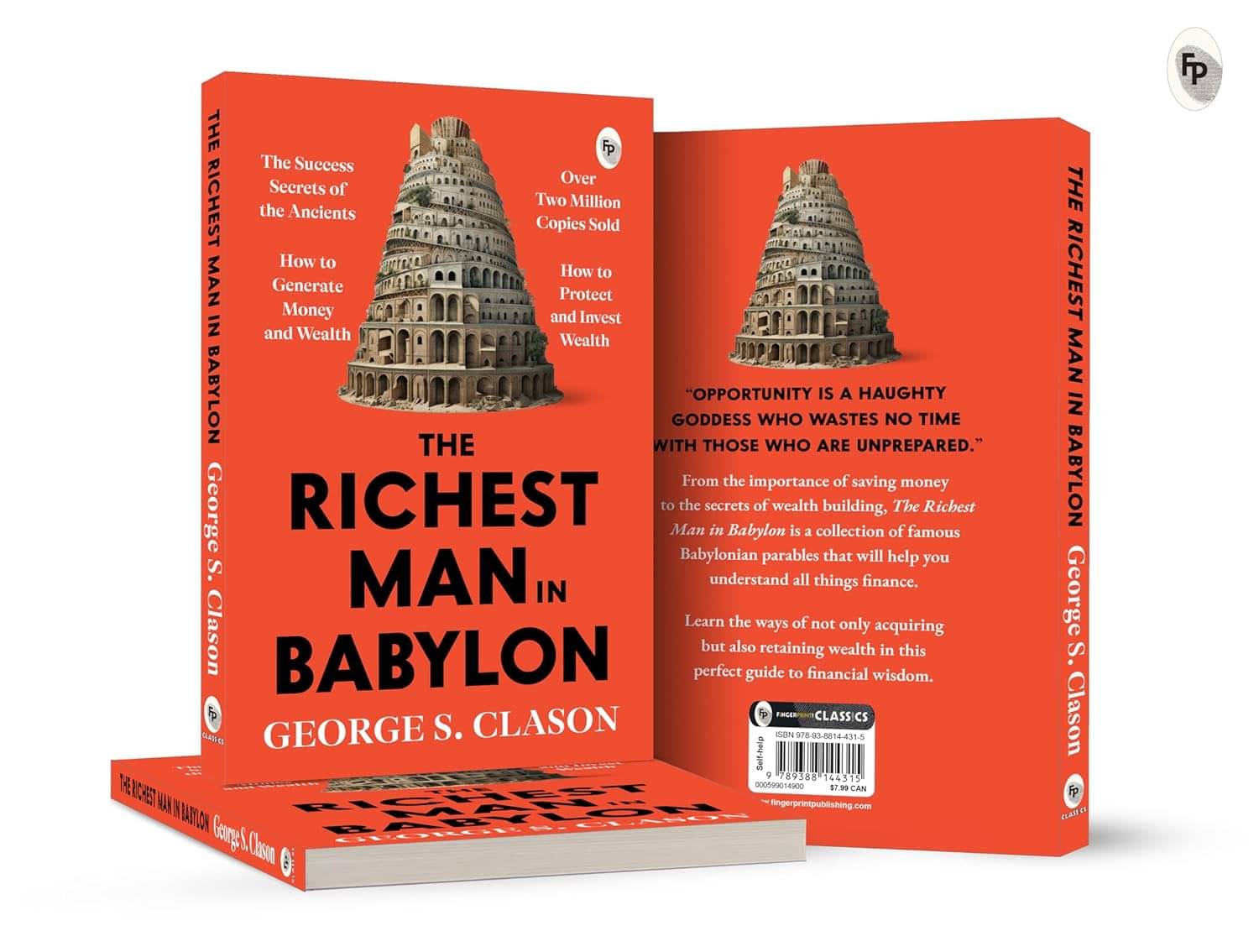     			The Richest Man In Babylon by George S. Clason - Original Premium Paperback Edition (Complete) Paperback – Big Book, 1 August 2018