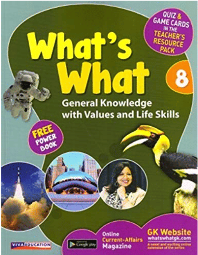     			WHATS WHAT GENERAL KNOWLEDGE CLASS 8