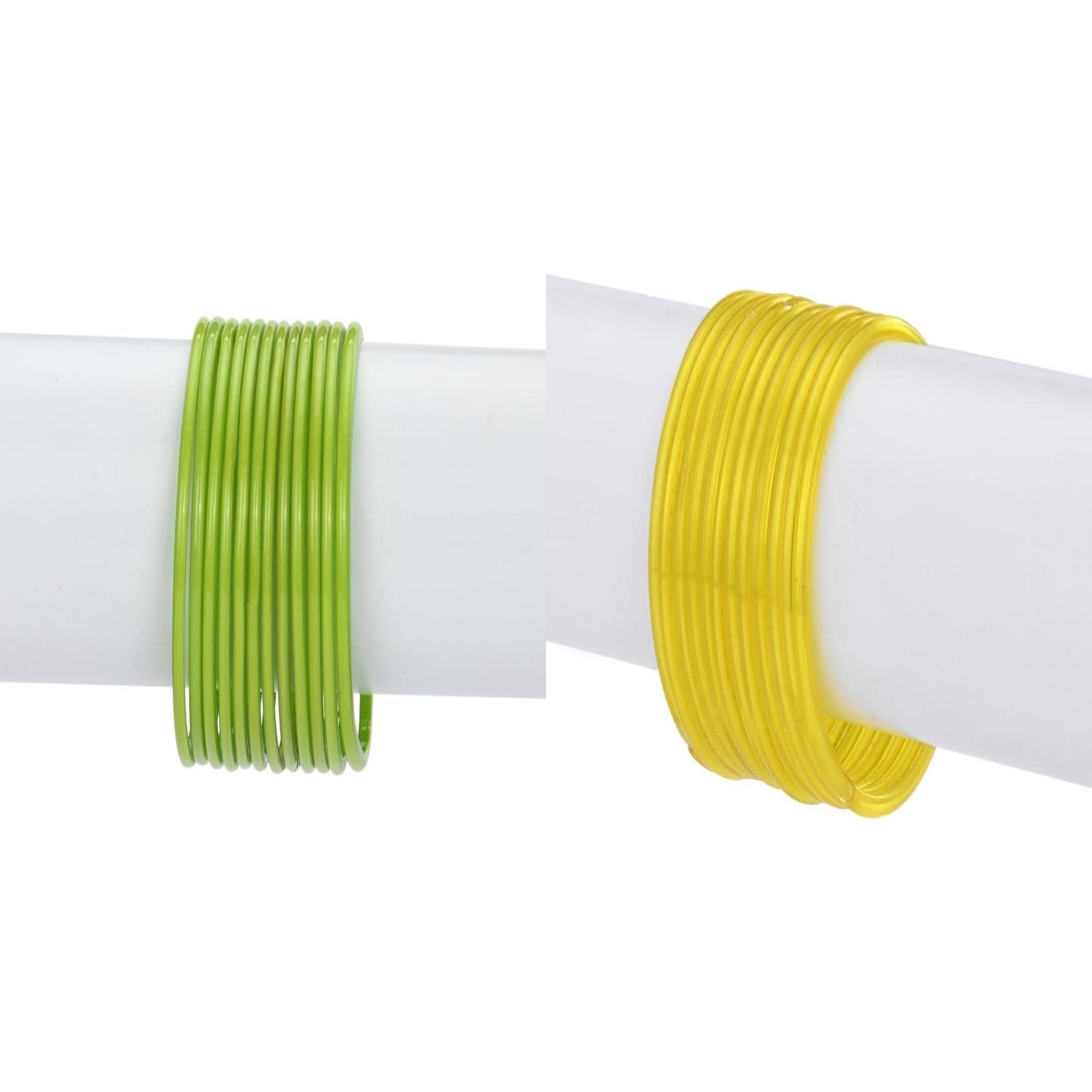 AFAST Multicolor Bangle Set ( Pack of 2 ) AFAST Multicolor Bangle Set ( Pack of 2 )