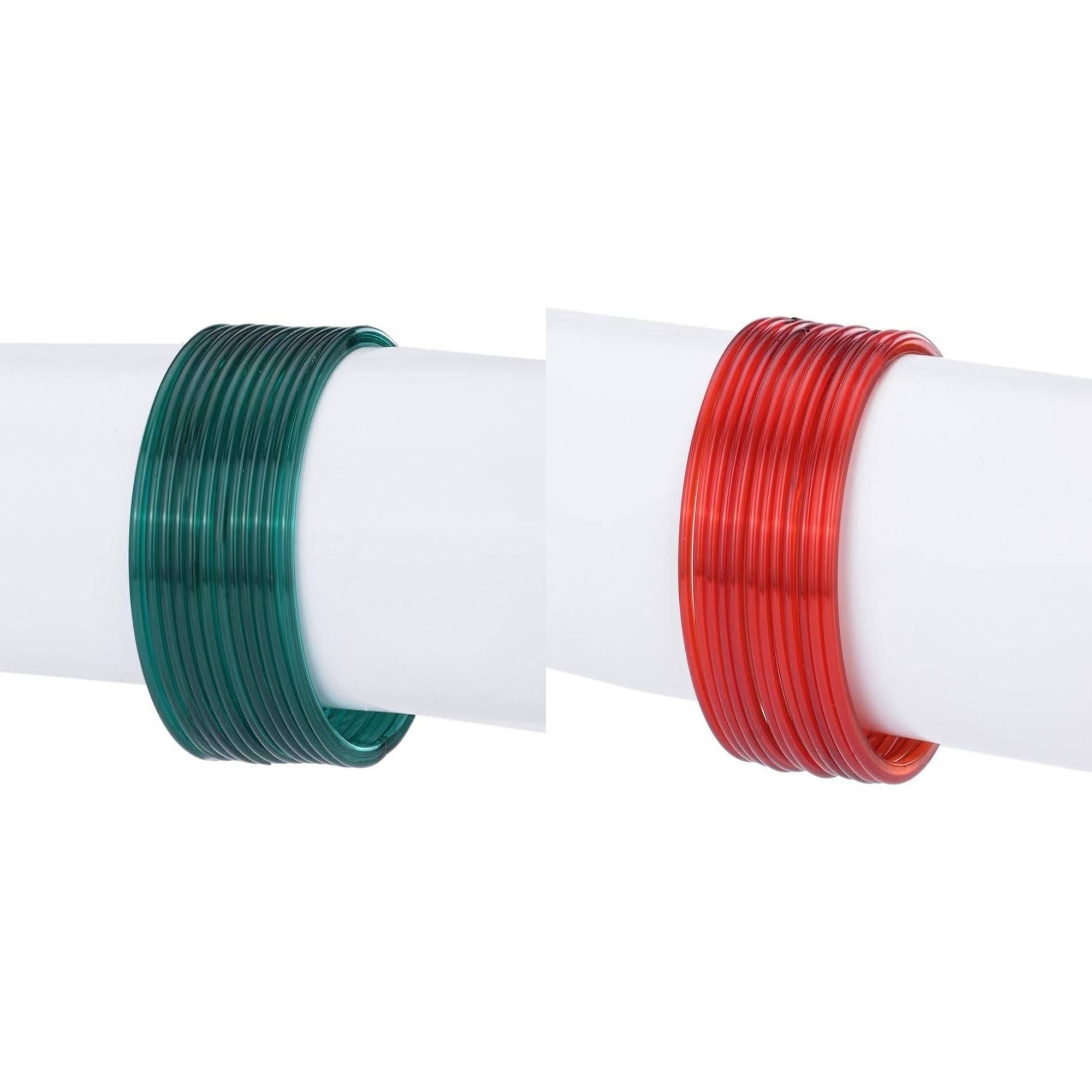 AFAST Multicolor Bangle Set ( Pack of 2 ) AFAST Multicolor Bangle Set ( Pack of 2 )