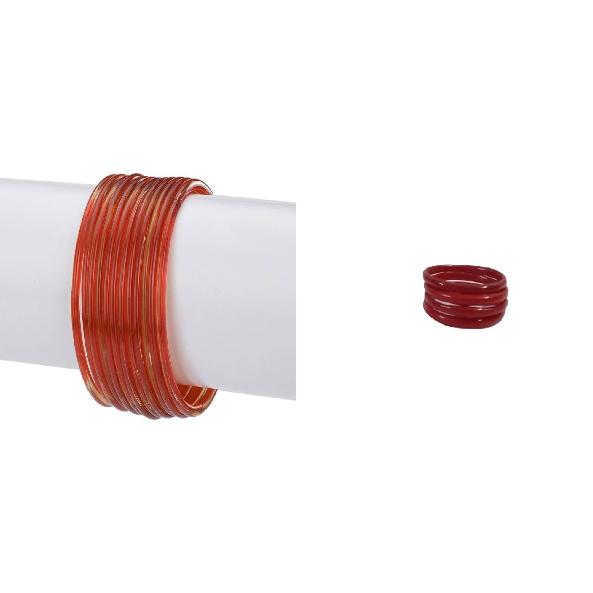     			AFAST Multicolor Bangle Set ( Pack of 2 )