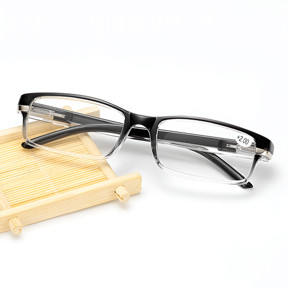 Clearo Rectangle Full Rim Reading Glasses Clearo Rectangle Full Rim Reading Glasses