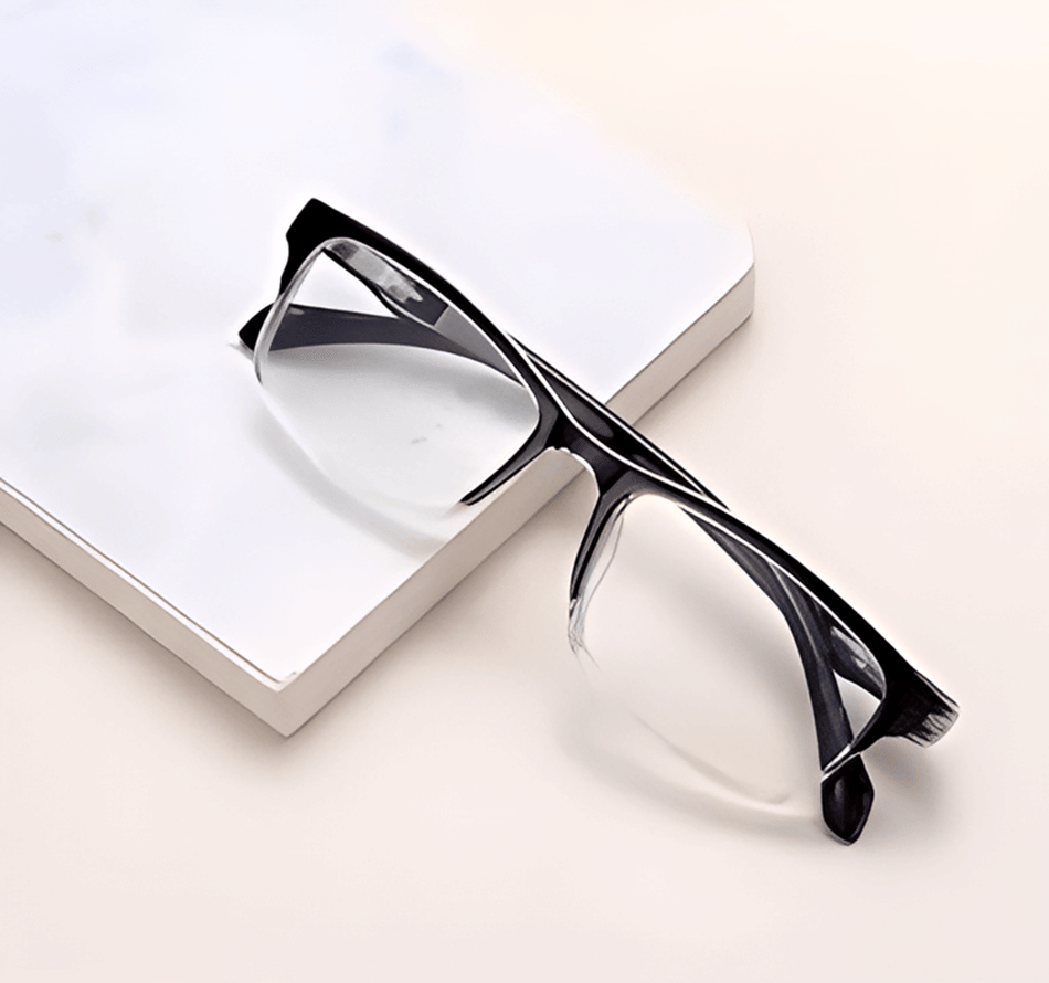 Clearo Rectangle Full Rim Reading Glasses Clearo Rectangle Full Rim Reading Glasses