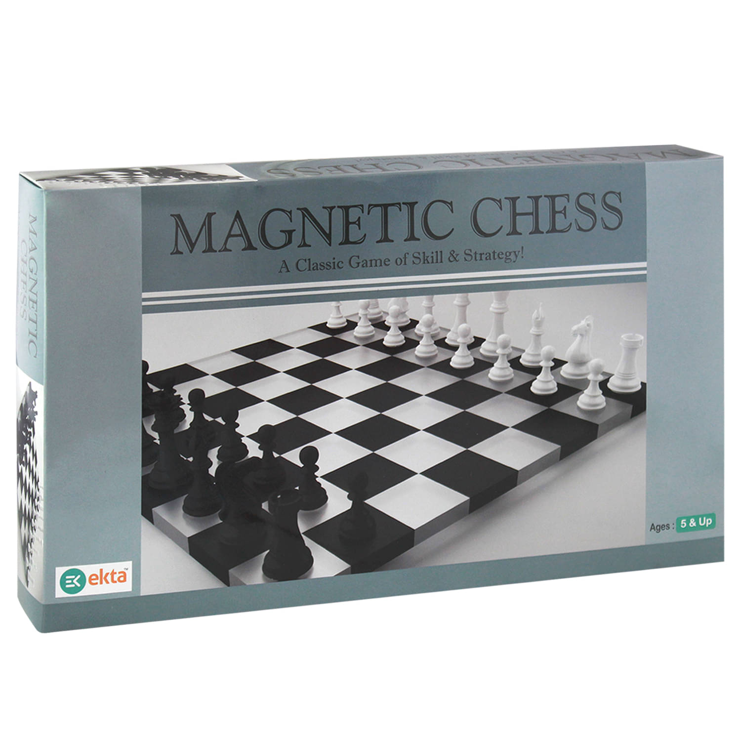     			Ekta Magnetic Chess Strategy Game Set for Kids, Enhance Their Logical Thinking and Concentration
