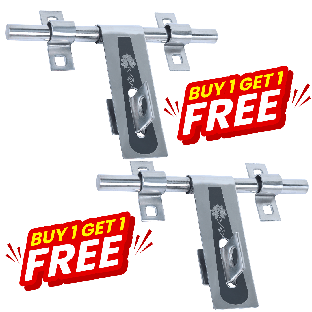 MALAIKAH Buy 1 Get 1 Free 8 Inch 13 mm SS2006 Stainless Steel Aldrop (Pack of 2) MALAIKAH Buy 1 Get 1 Free 8 Inch 13 mm SS2006 Stainless Steel Aldrop (Pack of 2)
