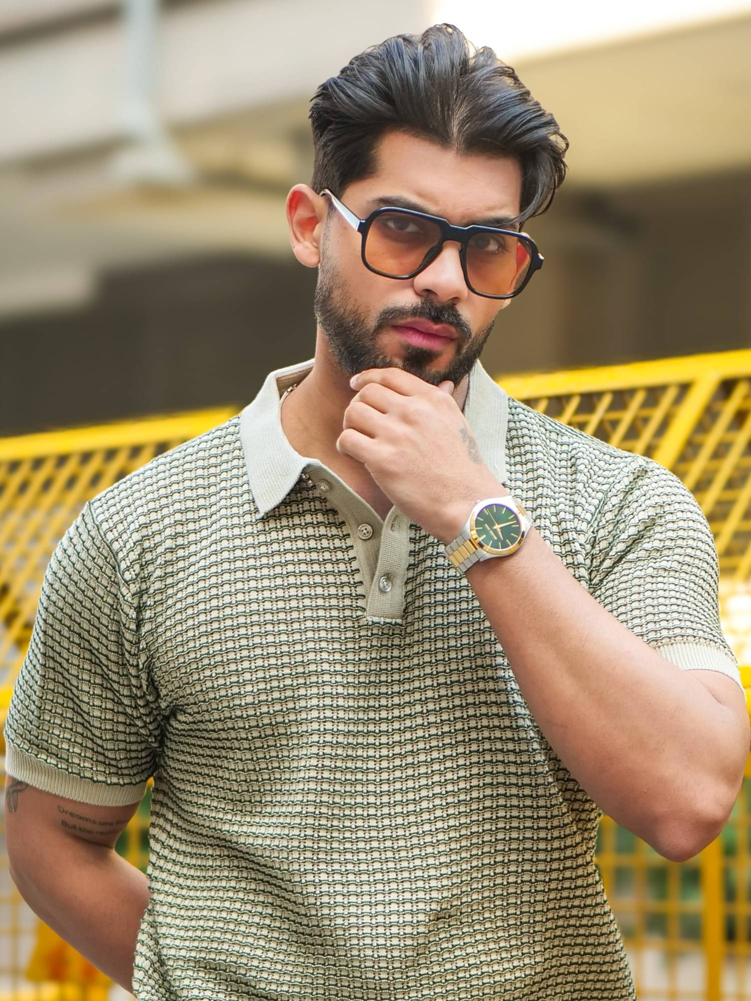 Maniac Men Cotton Regular Fit Solid Polo T Shirt ( Green ) Maniac Men Cotton Regular Fit Solid Polo T Shirt ( Green )