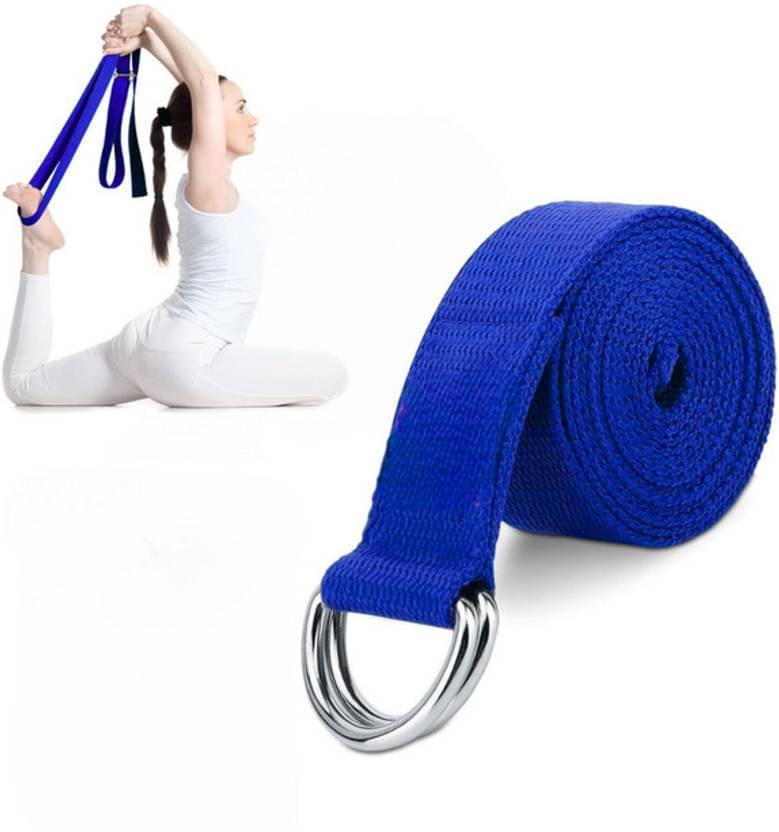 Premium Cotton Yoga Strap – Adjustable Support Belt for Stretching, Pilates & Fitness Premium Cotton Yoga Strap – Adjustable Support Belt for Stretching, Pilates & Fitness