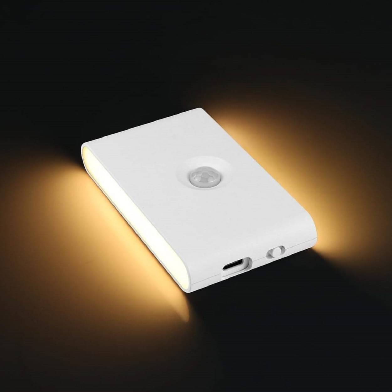 RAMDEV ENTERPRISE MOTION SENSOR STAIR LIGHT Motion Sensor Light White - Pack of 1 RAMDEV ENTERPRISE MOTION SENSOR STAIR LIGHT Motion Sensor Light White - Pack of 1