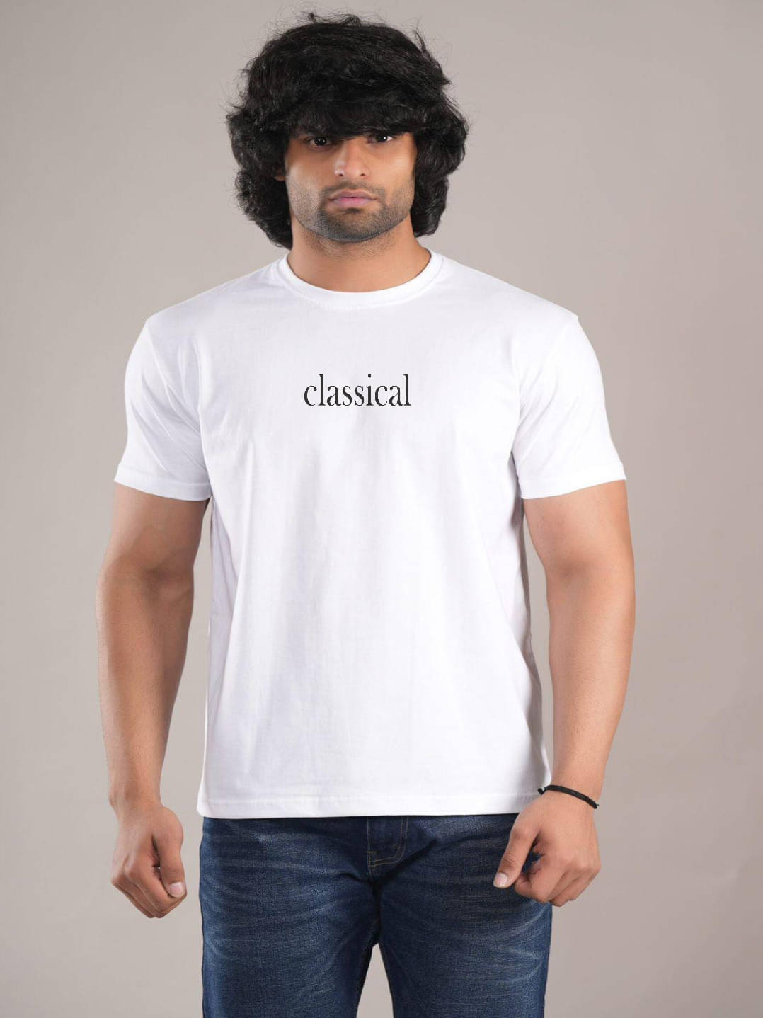 hesha Men Cotton Regular Fit Printed T-Shirt ( White ) hesha Men Cotton Regular Fit Printed T-Shirt ( White )
