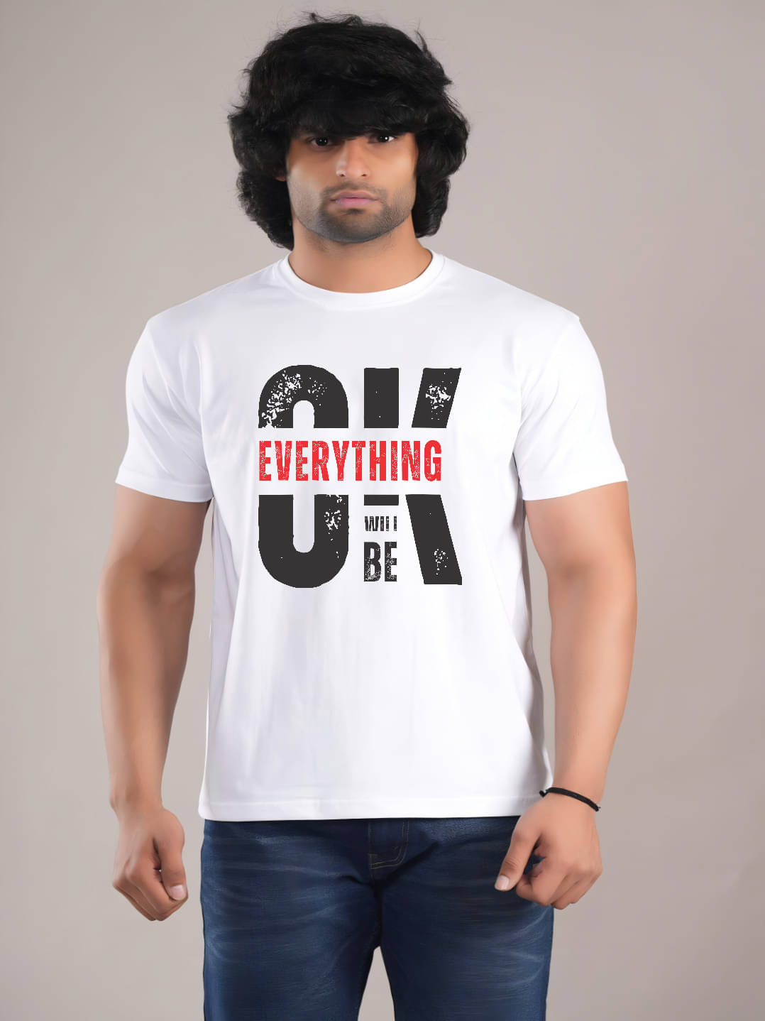 hesha Men Cotton Regular Fit Printed T-Shirt ( White ) hesha Men Cotton Regular Fit Printed T-Shirt ( White )