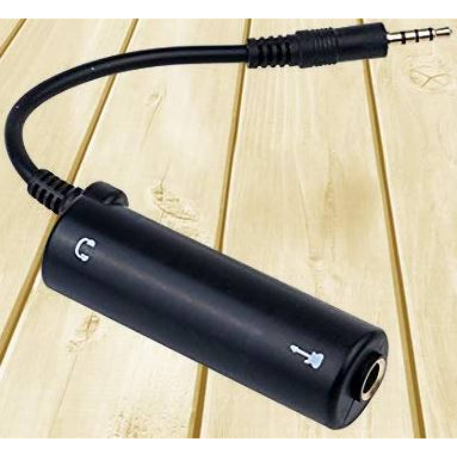     			iRig Mobile Guitar Interface Adapter - 3.5mm Jack Audio Interface for iPhone, iPad, Mic & Headphone Support, Multimedia Ampli Tube Guitar Interface Adaptor Note: Not Suitable for Android Users