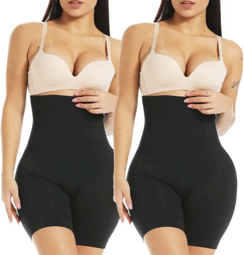     			Brifesha Pack of 2 Cotton Women's Thigh Compressor ( Black )