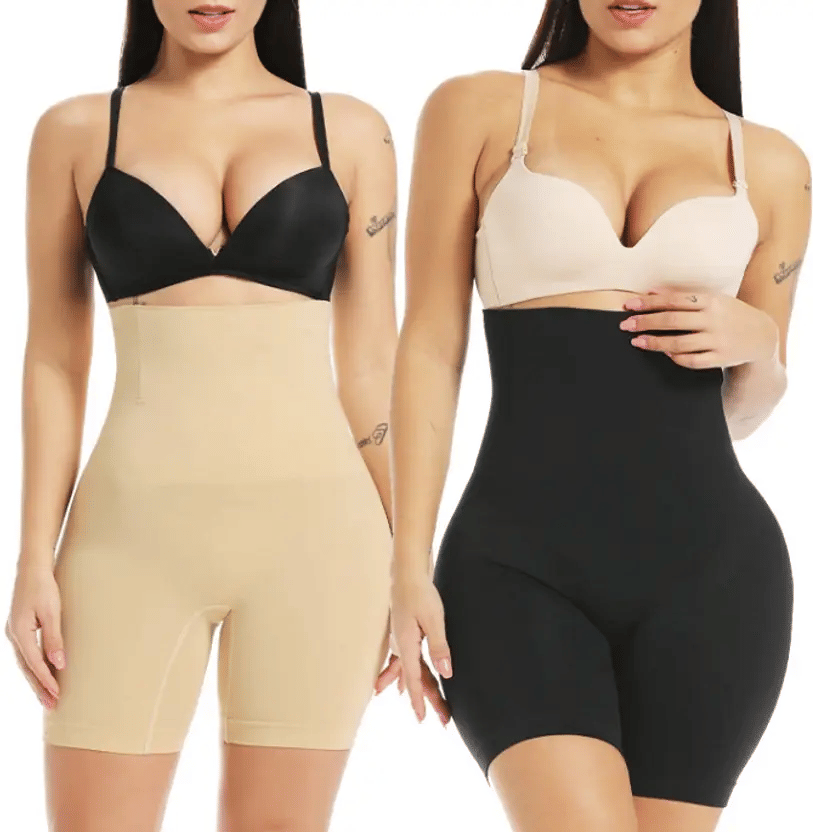     			Brifesha Pack of 2 Cotton Women's Thigh Compressor ( Multicolor )