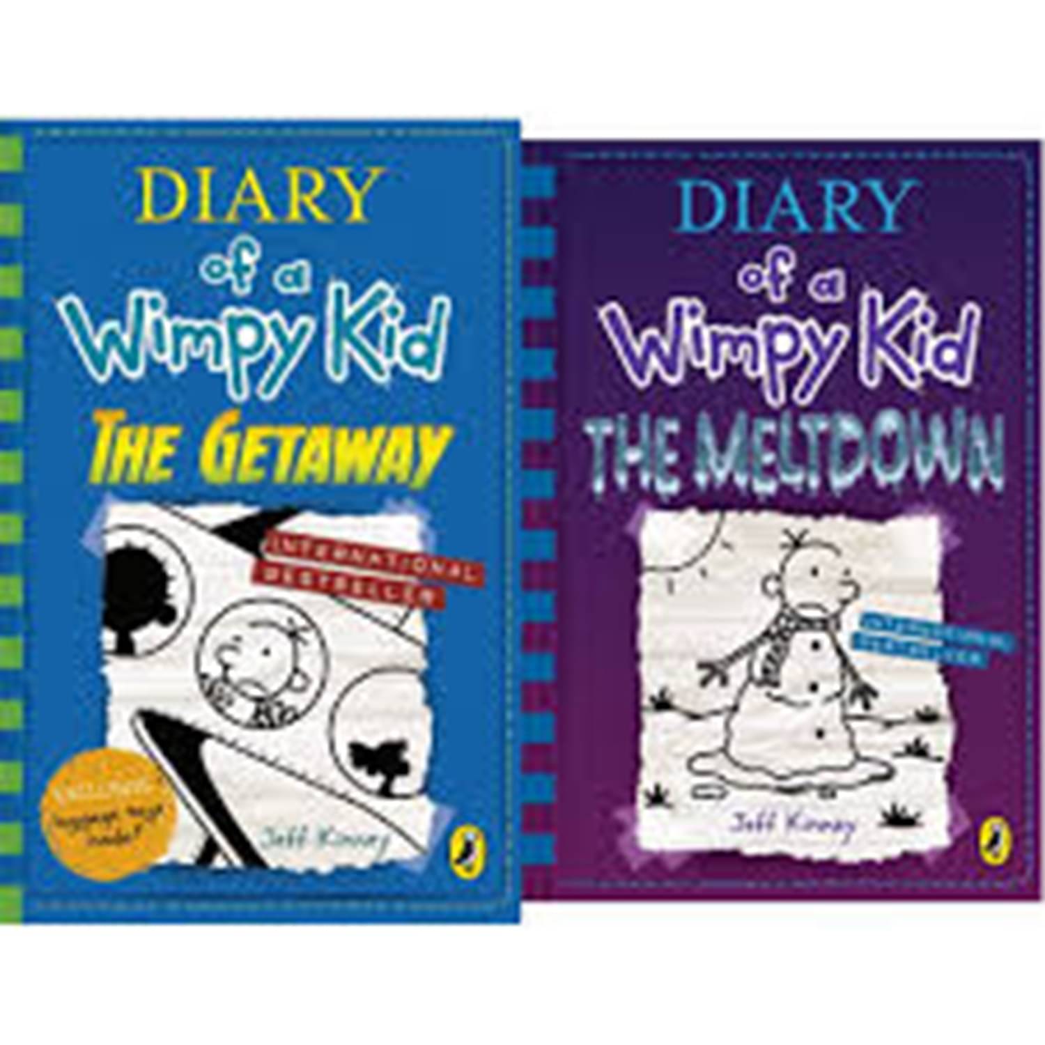 COMBO OF 2 BOOK Diary Of A Wimpy Kid: The Getaway & The Meltdown     			COMBO OF 2 BOOK Diary Of A Wimpy Kid: The Getaway & The Meltdown