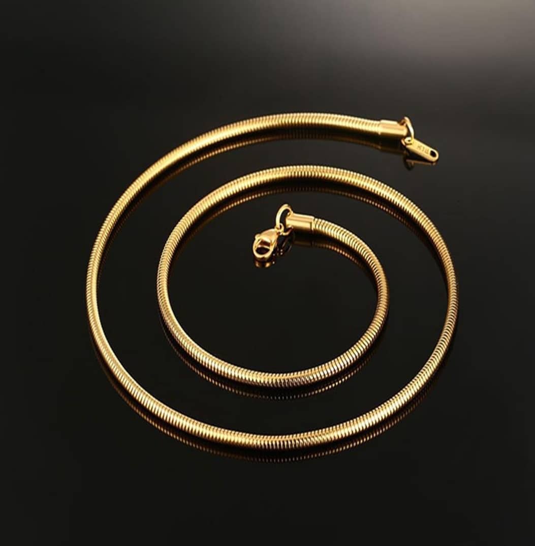 Fadiso Fashion Gold Plated Chain ( Set of 1 )