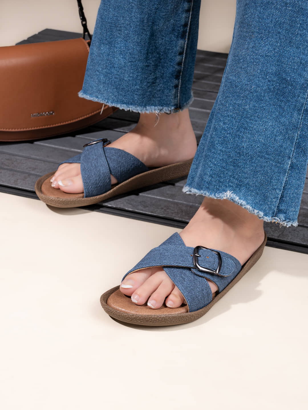 Fentacia Blue Women's Slipper