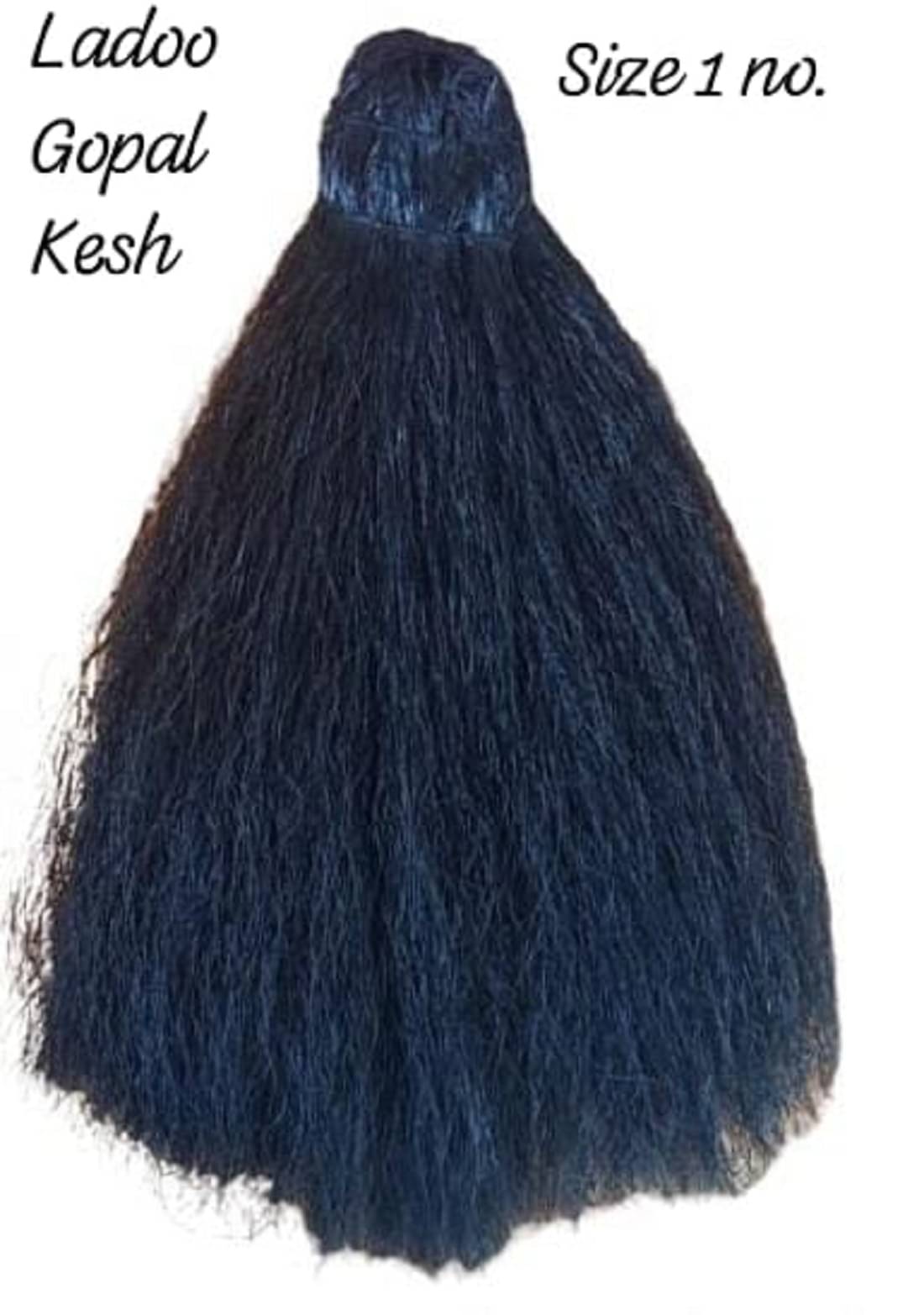     			Foxdean Pooja Mala LADDU GOPAL KESH SIZE 1 NO ( Pack of 1 )