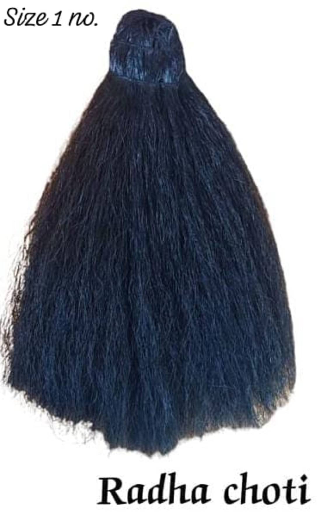     			Foxdean Pooja Mala RADHA JI KESH SIZE 1 NO ( Pack of 1 )