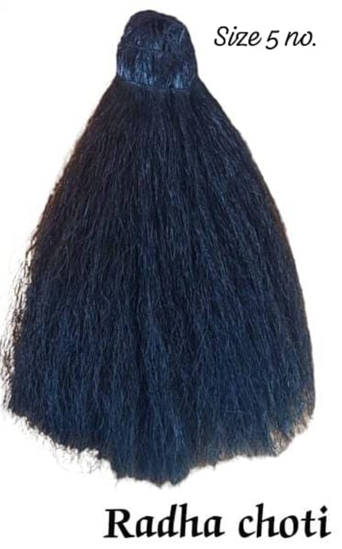    			Foxdean Pooja Mala RADHA JI KESH SIZE 5 NO ( Pack of 1 )