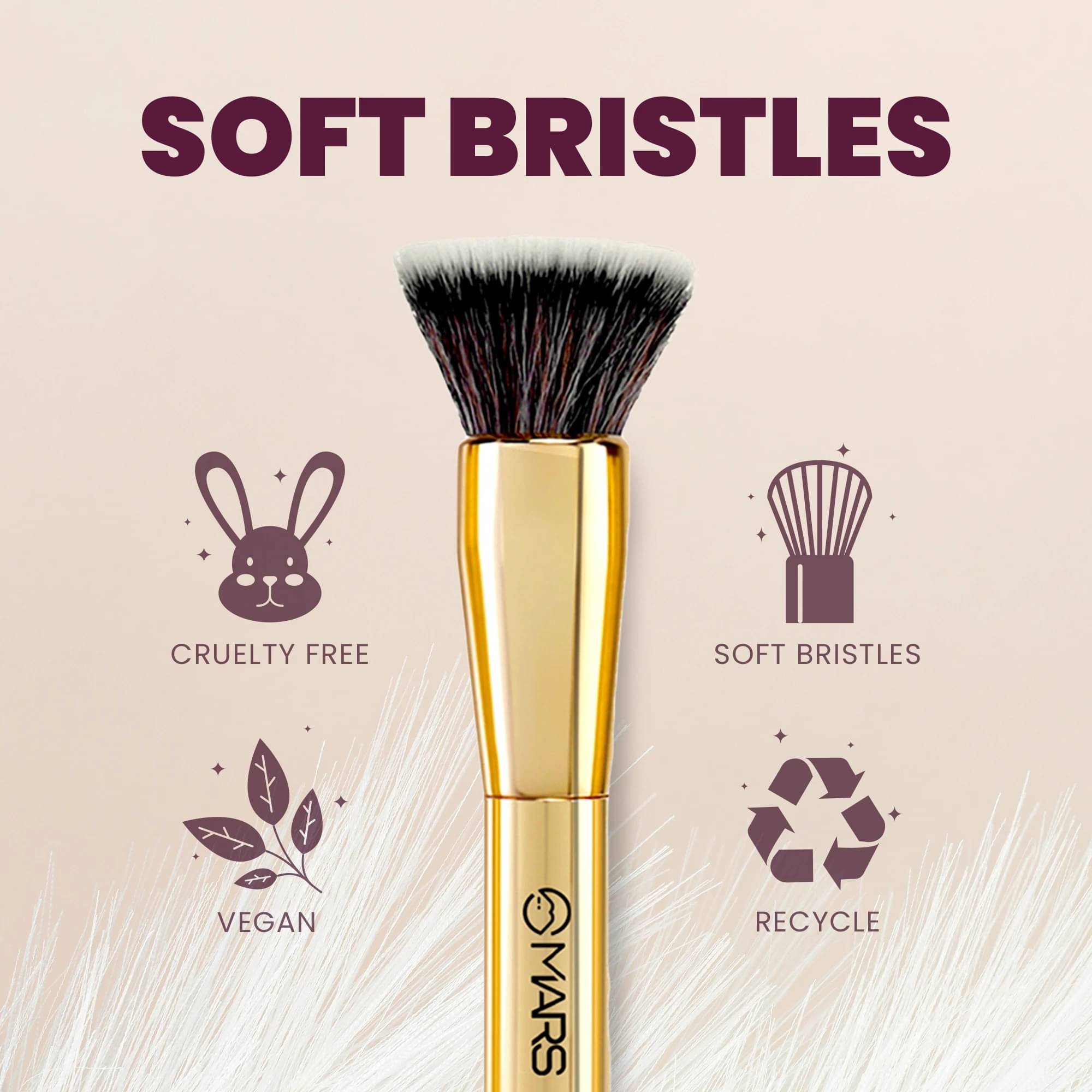     			MARS Artist's Makeup Foundation Brush (Pack of 1)