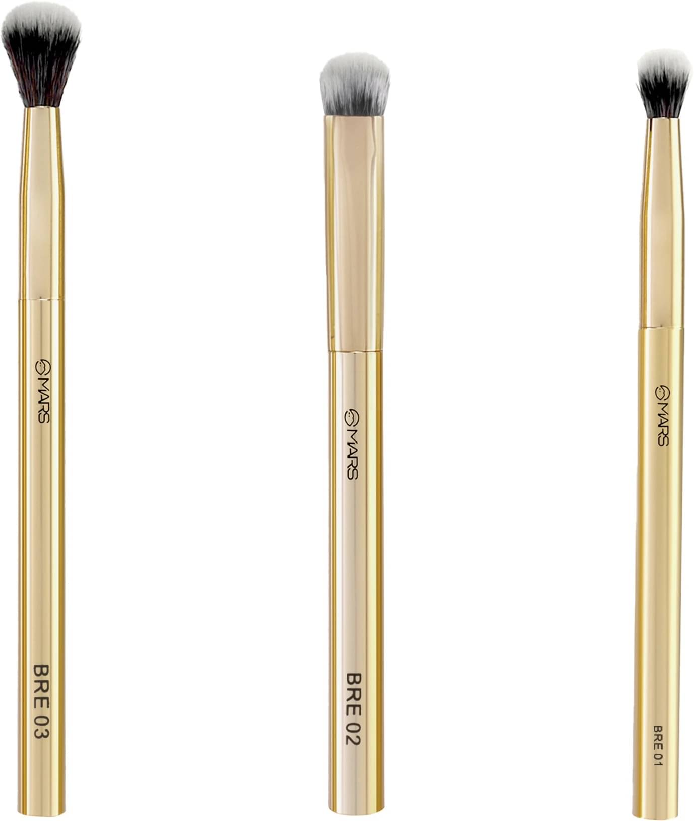 MARS Eyeshadow Brush Artist's Makeup Brush Pack Of 3 (Pack of 3) MARS Eyeshadow Brush Artist's Makeup Brush Pack Of 3 (Pack of 3)
