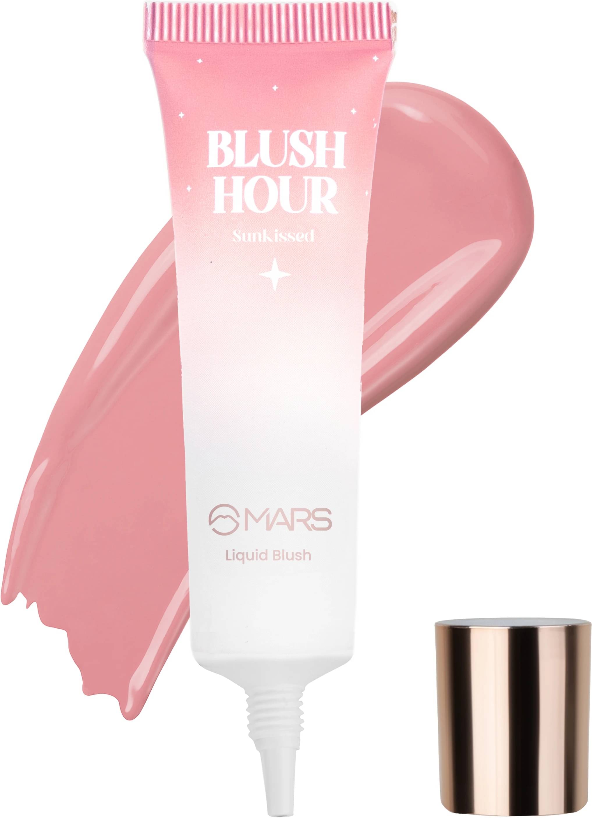     			MARS Liquid Blush Hour | Dewy-Matte Finish | Highly Pigmented | Long-Lasting Formula (03-SUNKISSED)