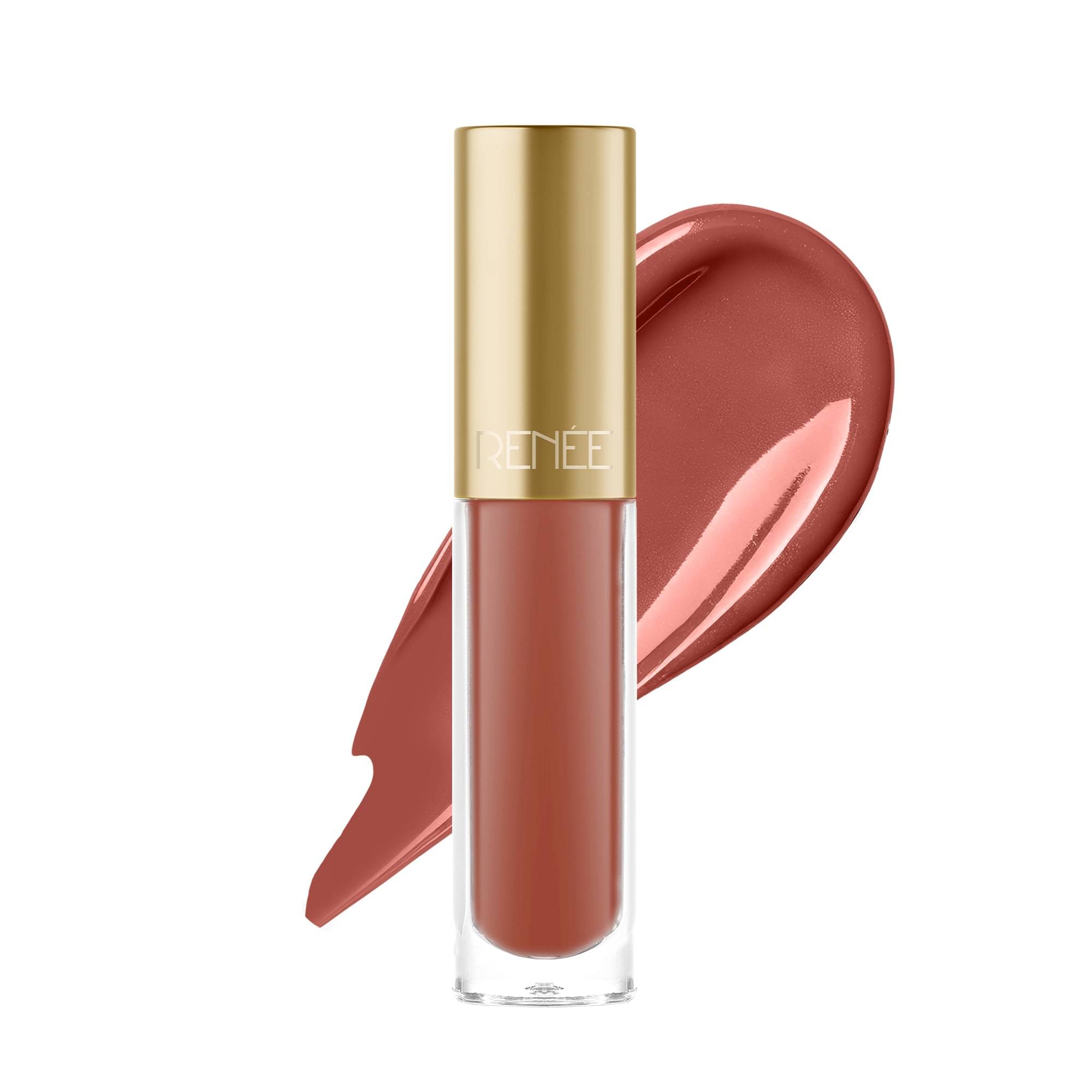     			Renee Brown Glossy Lip Plumping Liquid Lipstick ( Pack of 1 )
