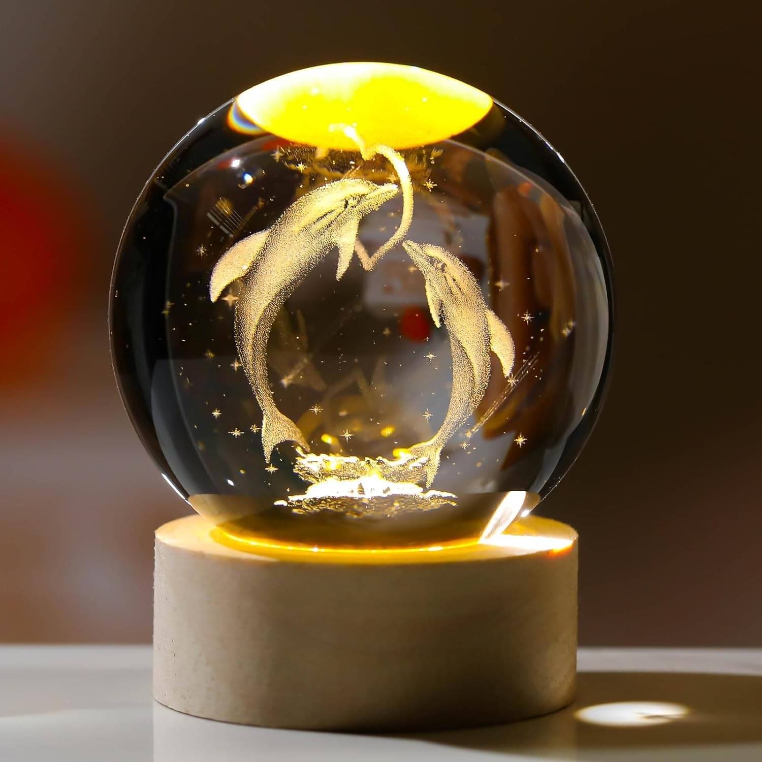     			SKYVILLA Glossy Night Lamp ( Pack of 1 )