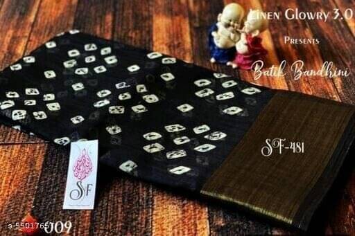     			Samai Net Cut Outs Saree With Unstitched Blouse Piece ( Black )