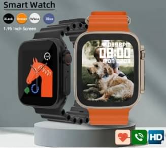 T800 Ultra Smart Watch with Beautiful Strap, Bluetooth Calling Smart Watch, 1.99" Touch Display with Fitness & Outdoor, Health & Medical Tracker, 8 Unique UI Interactions (Orange) T800 Ultra Smart Watch with Beautiful Strap, Bluetooth Calling Smart Watch, 1.99" Touch Display with Fitness & Outdoor, Health & Medical Tracker, 8 Unique UI Interactions (Orange)