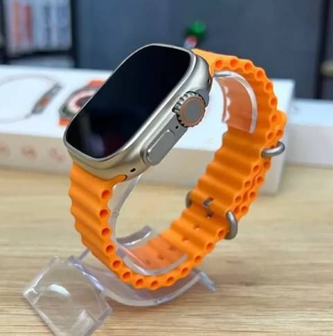 T800 Ultra Smart Watch with Beautiful Strap, Bluetooth Calling Smart Watch, 1.99" Touch Display with Fitness & Outdoor, Health & Medical Tracker, 8 Unique UI Interactions (Orange) T800 Ultra Smart Watch with Beautiful Strap, Bluetooth Calling Smart Watch, 1.99" Touch Display with Fitness & Outdoor, Health & Medical Tracker, 8 Unique UI Interactions (Orange)